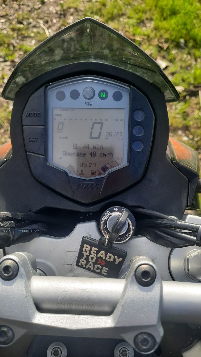 KTM DUKE 125 KAT.B grzane manety! Akrapovič crashpad handbar