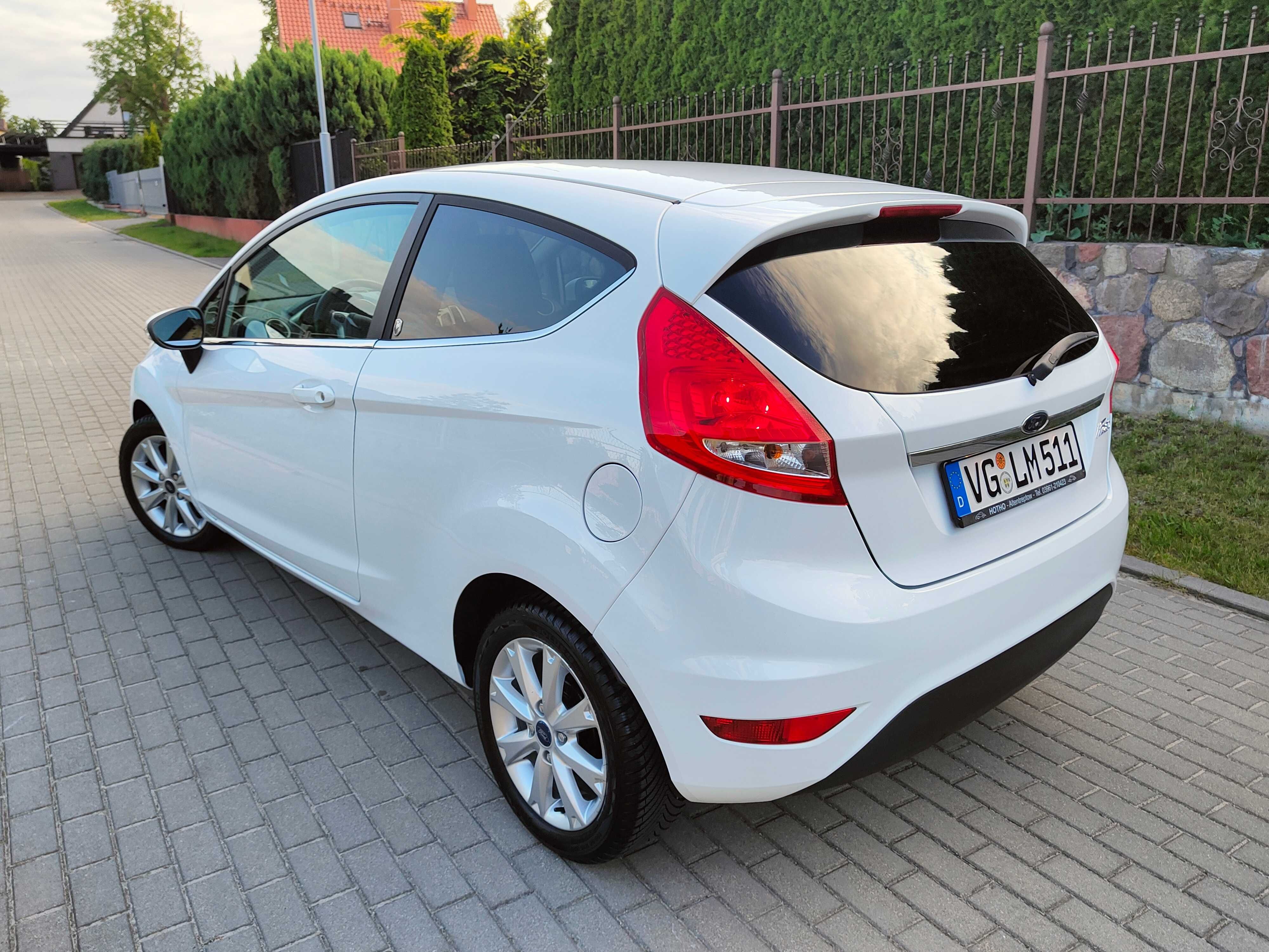 Piękny Ford Fiesta*Climatronik*Soczewka*Biała*Komp*Alu*