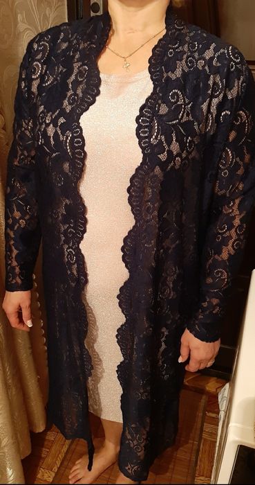 Нарядное женское платье и накидка комплект на праздник