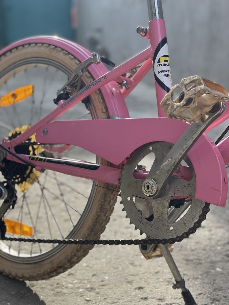 Велосипед детский розовый Astoria Madison на 6-12 лет
