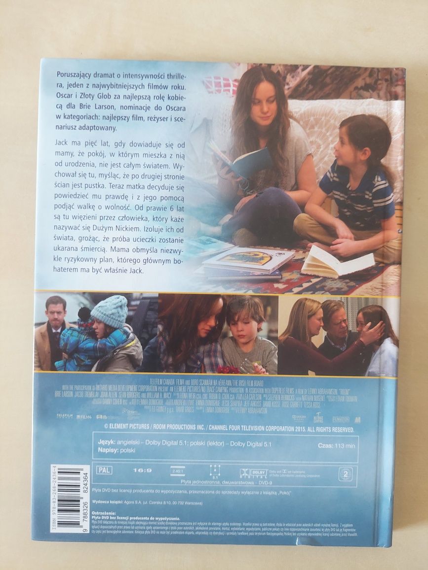 Film DVD pod tytułem Pokój