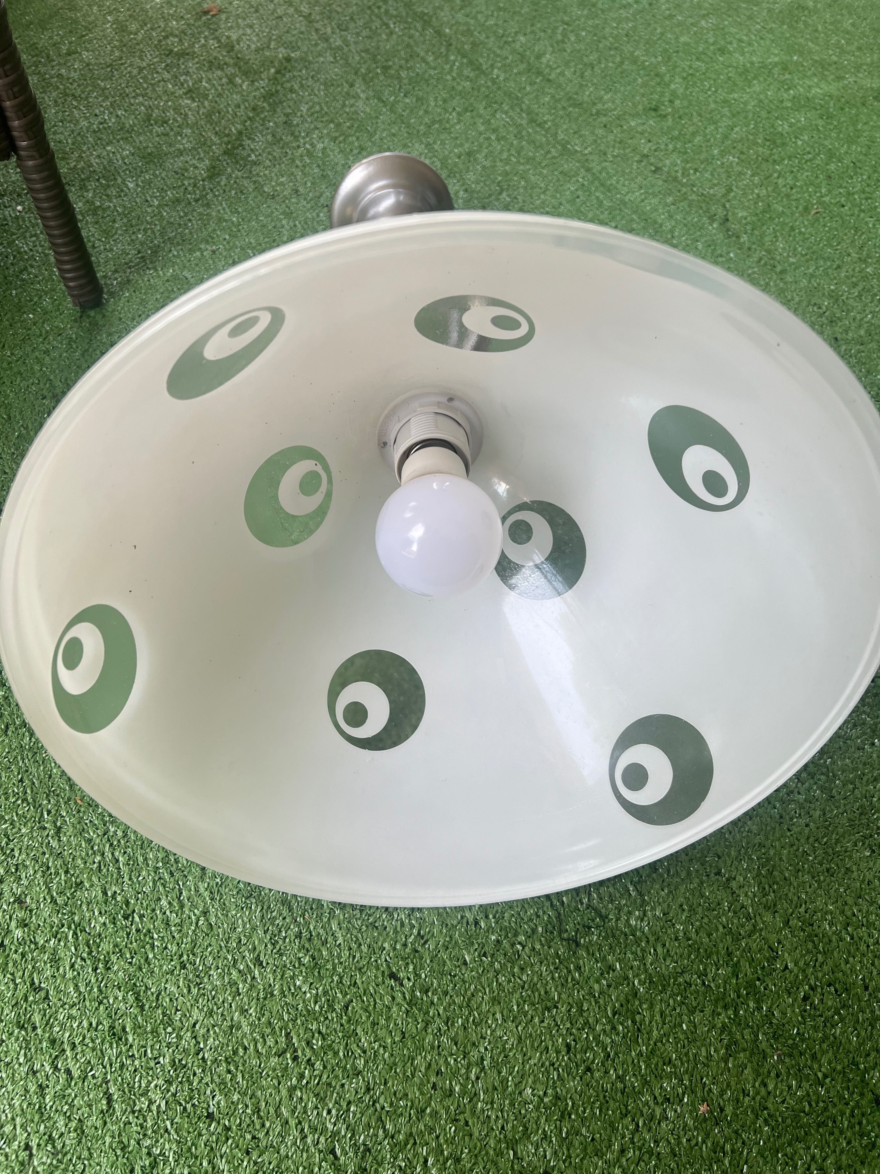 Lampa wiszaca szklana