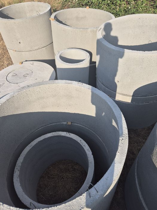 Бетонные Кольца септик,колодец,яма под ключ,.