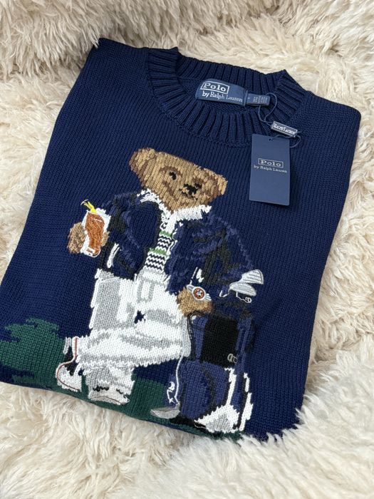 Светр Ralph Lauren з ведмедиком M