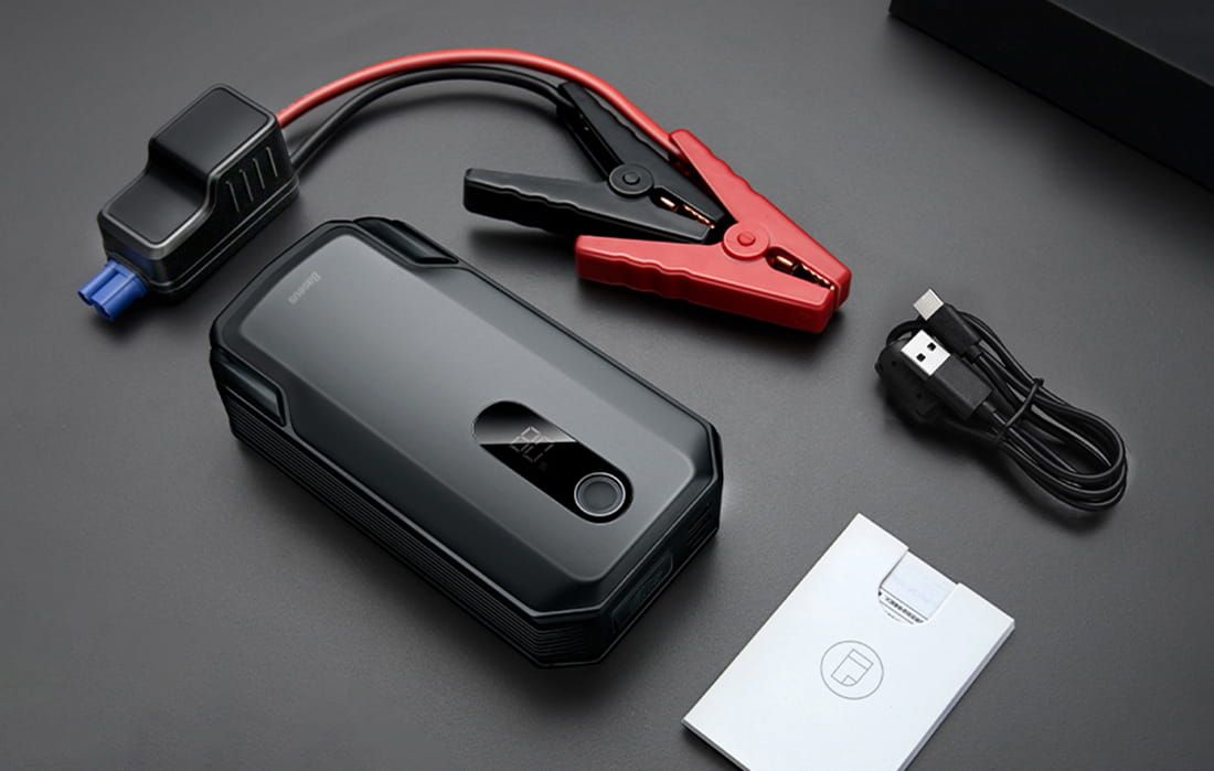 Baseus Car Jump Starter 20000Mah Powerbank Rozruchowy 2000A