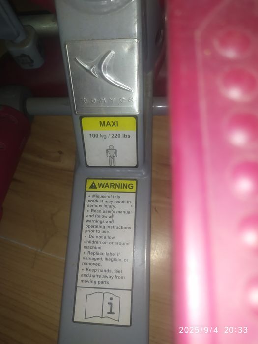 Stepper domyos (obciążenie max 100 kg)