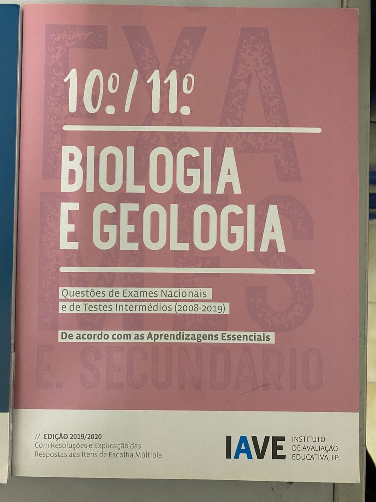 Livros de apoio escolar 10°,11° e 12° ano