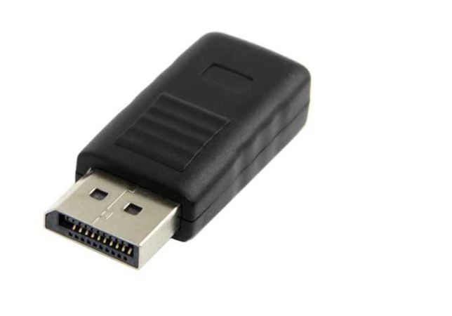 Adaptador/Conversor DisplayPort Macho para Mini DisplayPort Fêmea