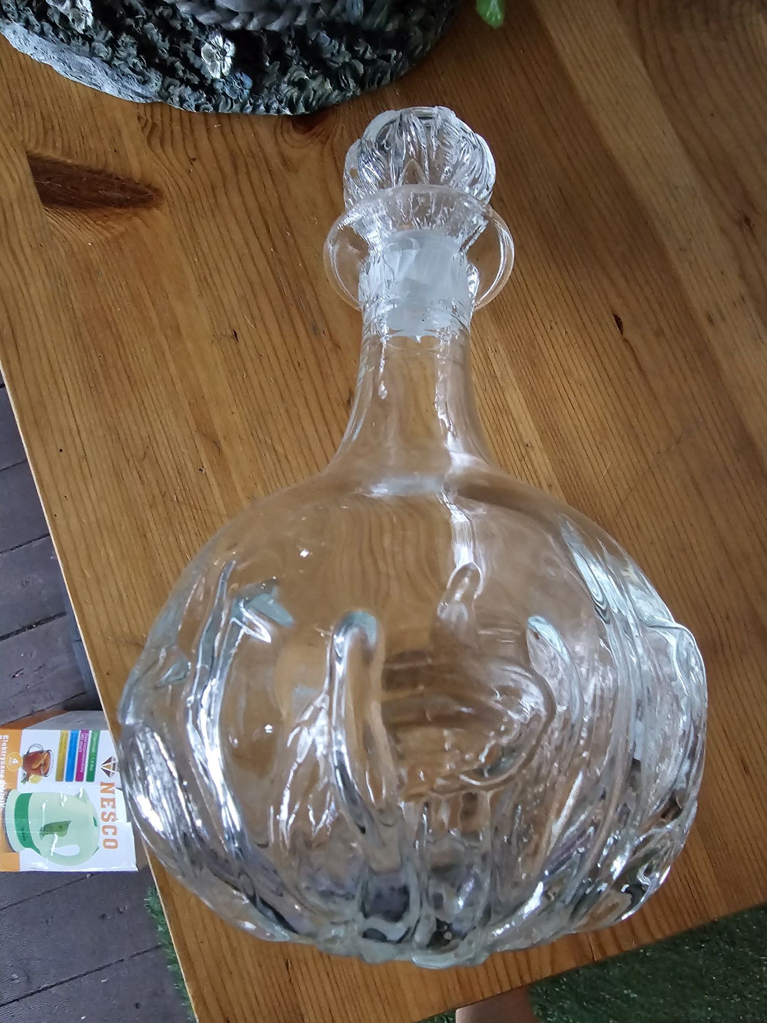 Zestaw Bohemia karafka I kieliszki