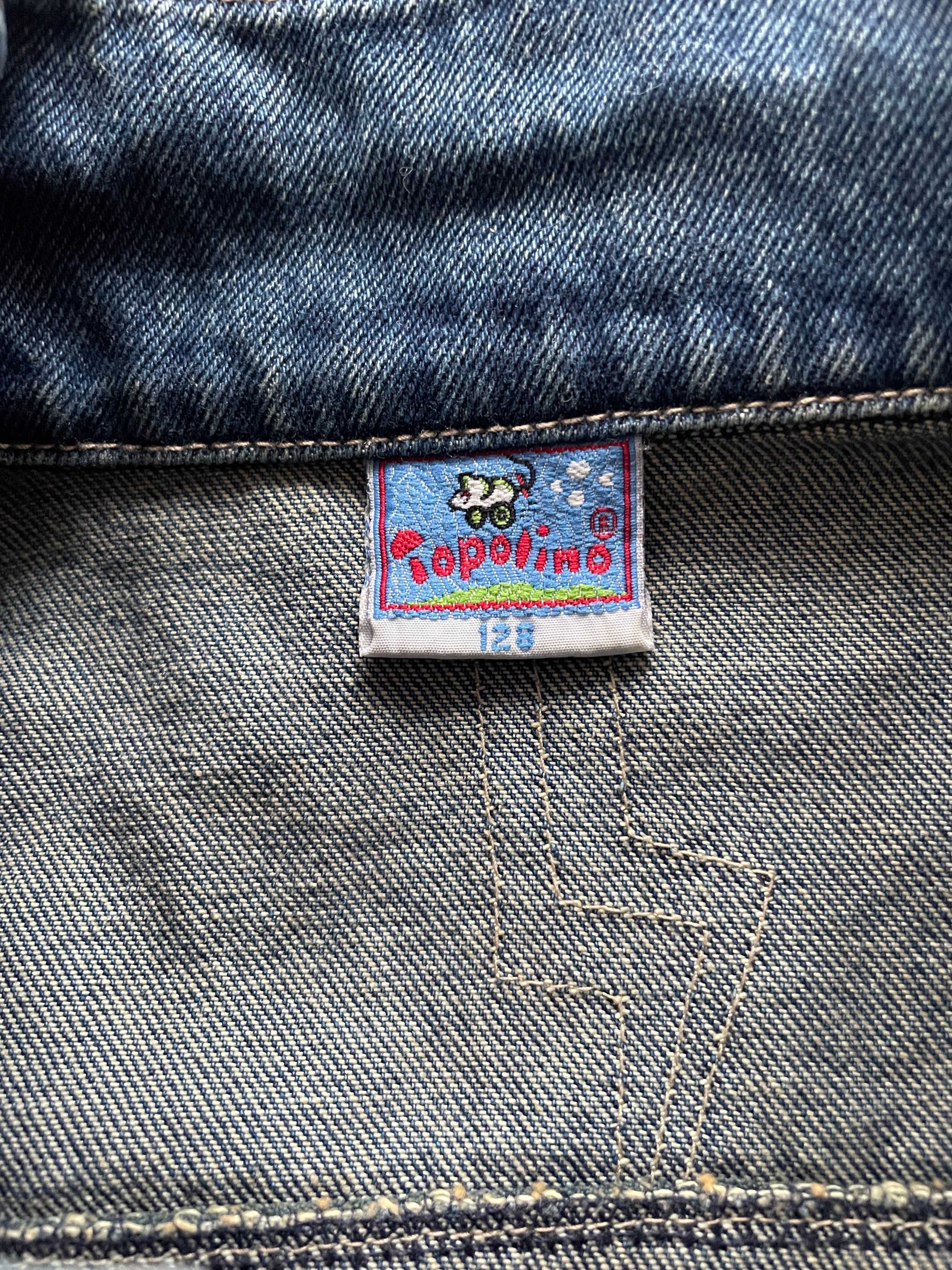 Kurtka, katana jeans Topolino rozm 128