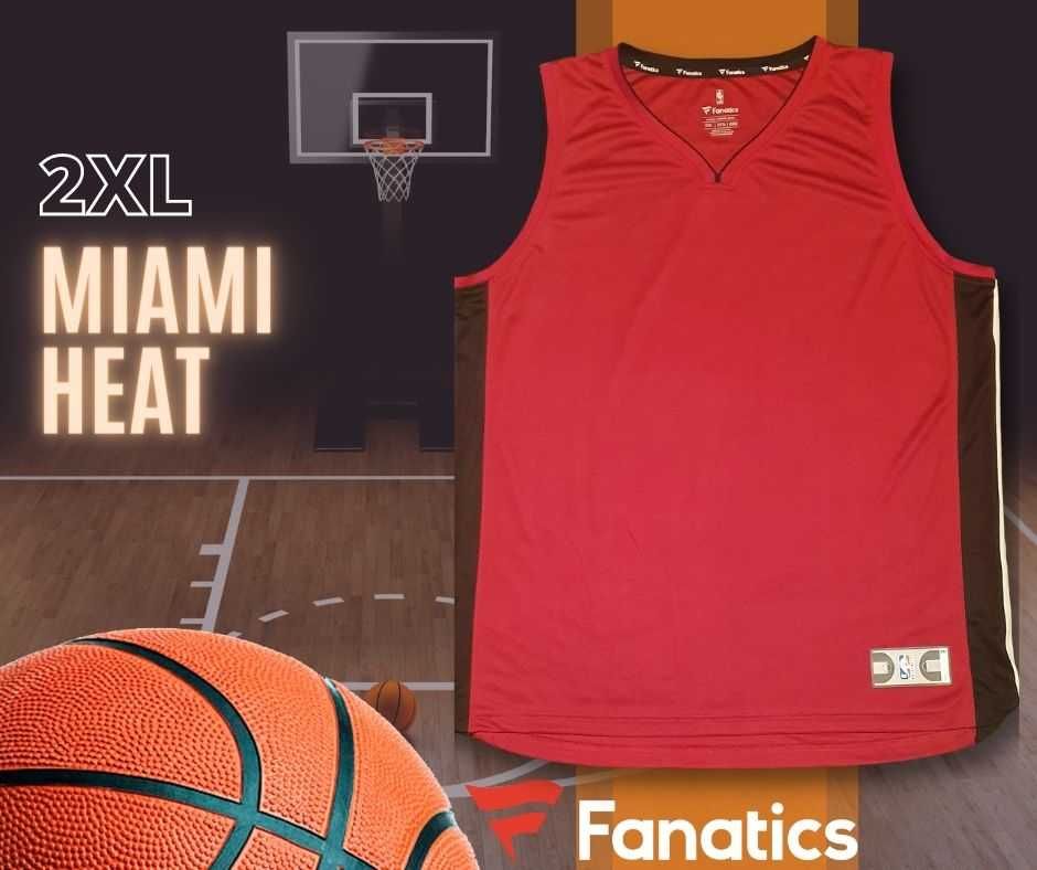 NBA USA Fanatics Miami Heat Koszulka do koszykówki męska 2XL