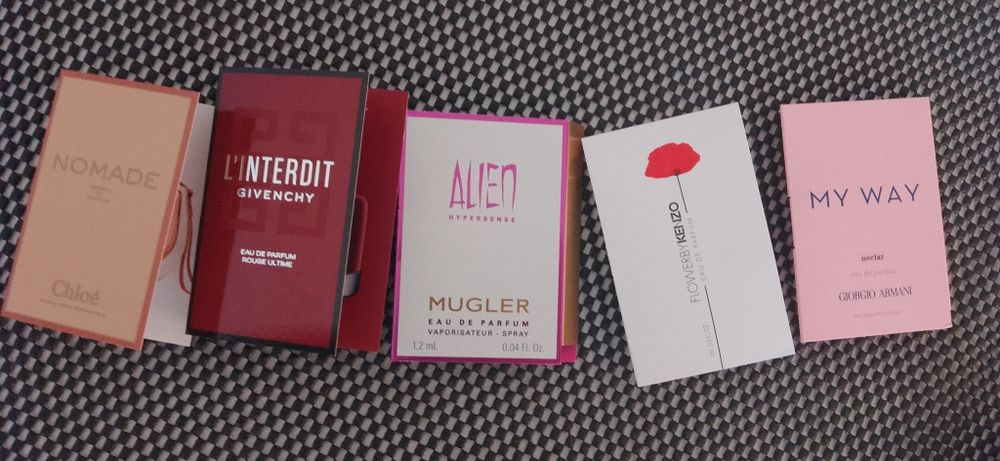 Zestaw perfum luksusowych 5 sztuk nowe