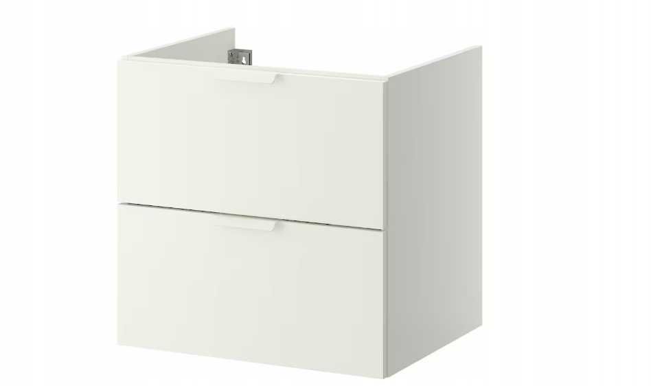 Szafka łazienkowa pod umywalkę IKEA Godmorgon 60x47x58 biała szuflady