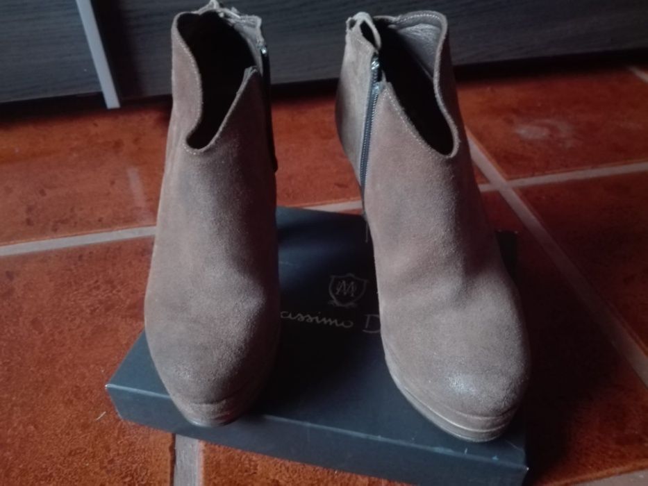 Botins Mulher como novos