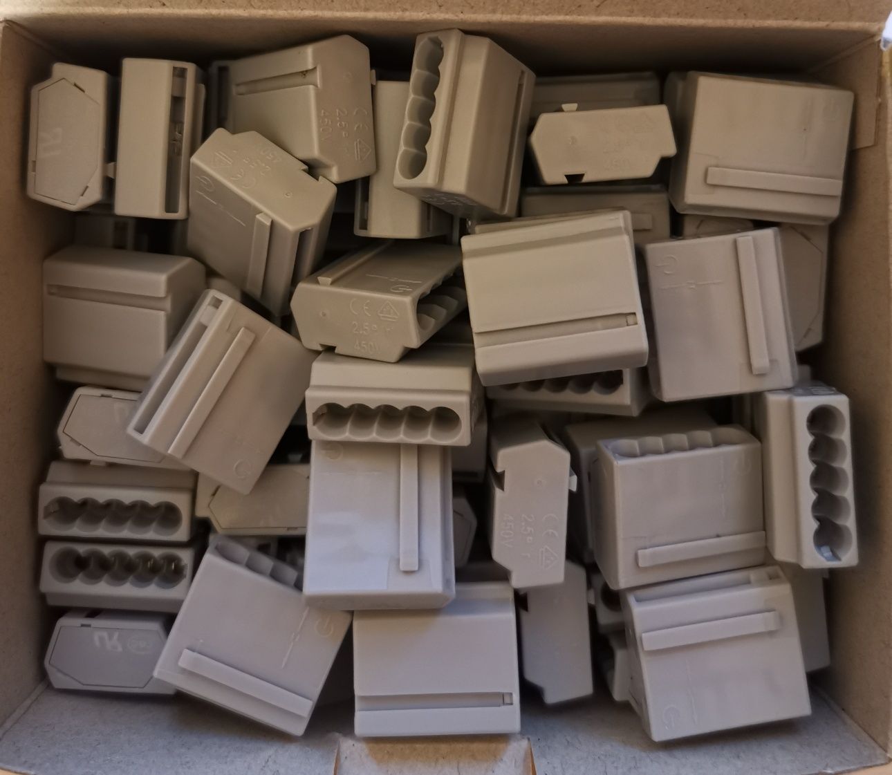 PC255/PA Szybkozłączka instalacyjna Kanlux 100szt/1opakowanie