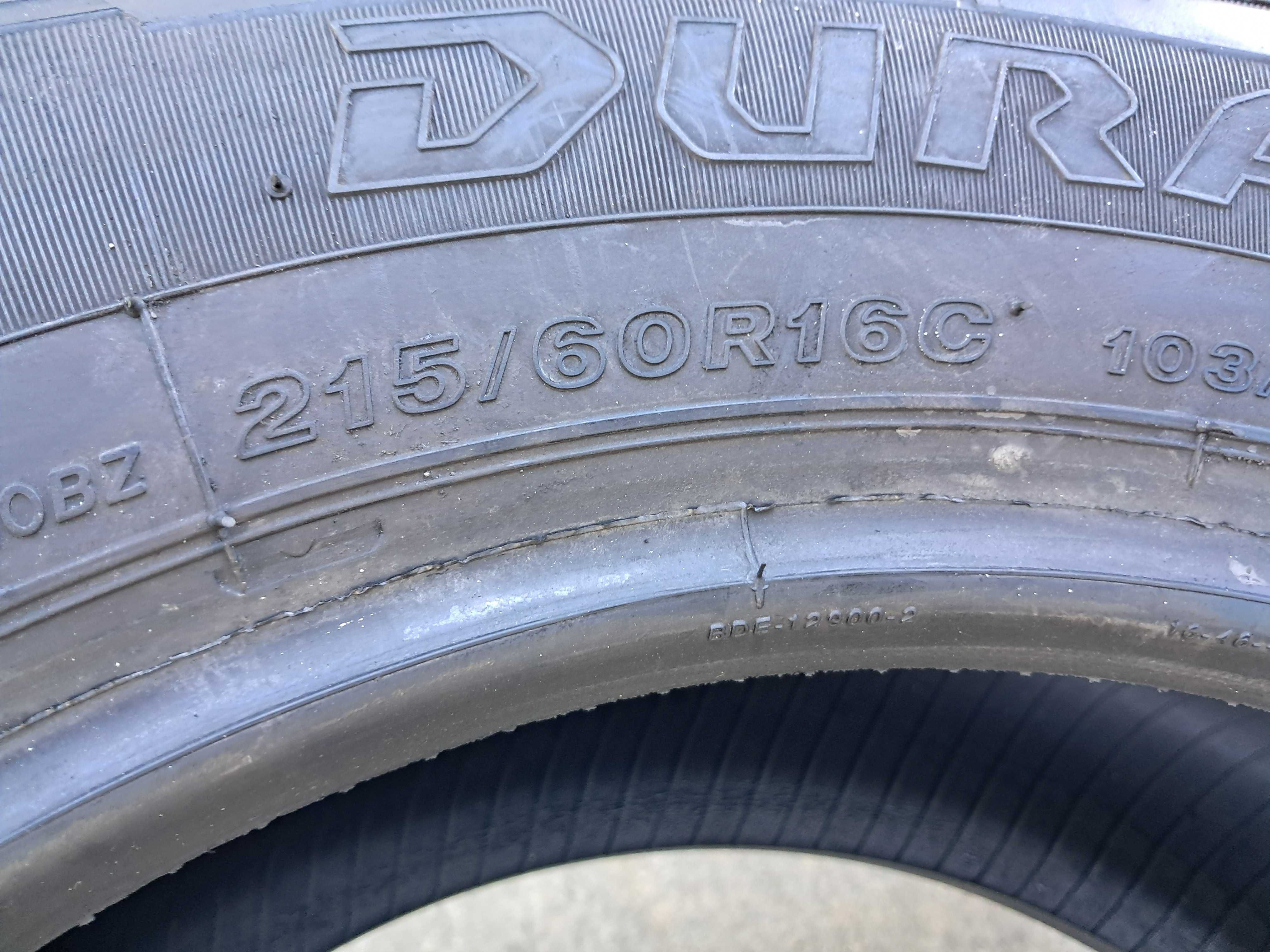 Резина літня, 8.2мм, Bridgestone Duravis R410 215\60 R16C (арт.9261)