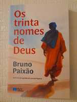 Livro «Os trinta nomes de Deus», de Bruno Paixão - NOVO