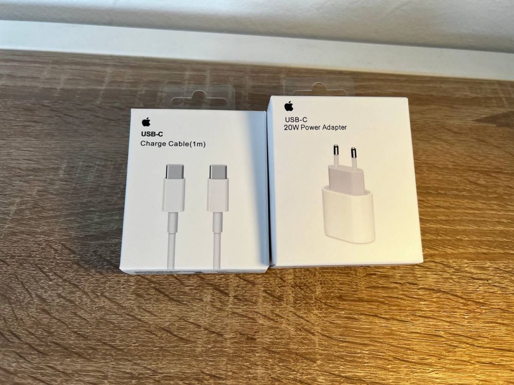 Oryginalna ładowarka Apple 20W + kabel USB-C (1m)