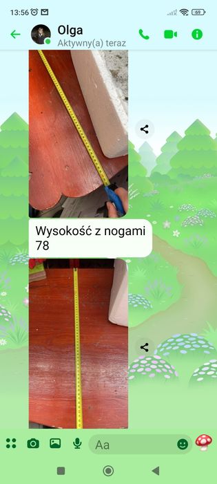 Drewniana Komoda do renowacji