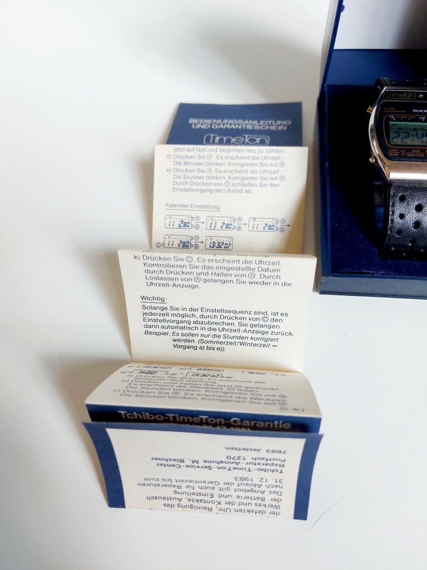 Zegarek elektroniczny TimeTon
