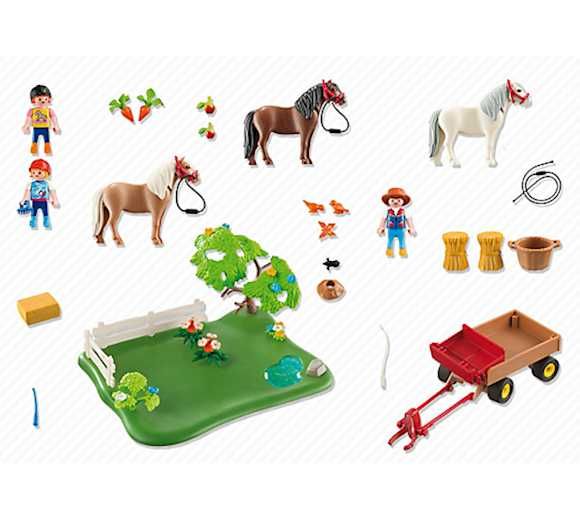 Playmobil Country Farma Kucyków Pony 5457 * NOWY mega zestaw 93 elem.