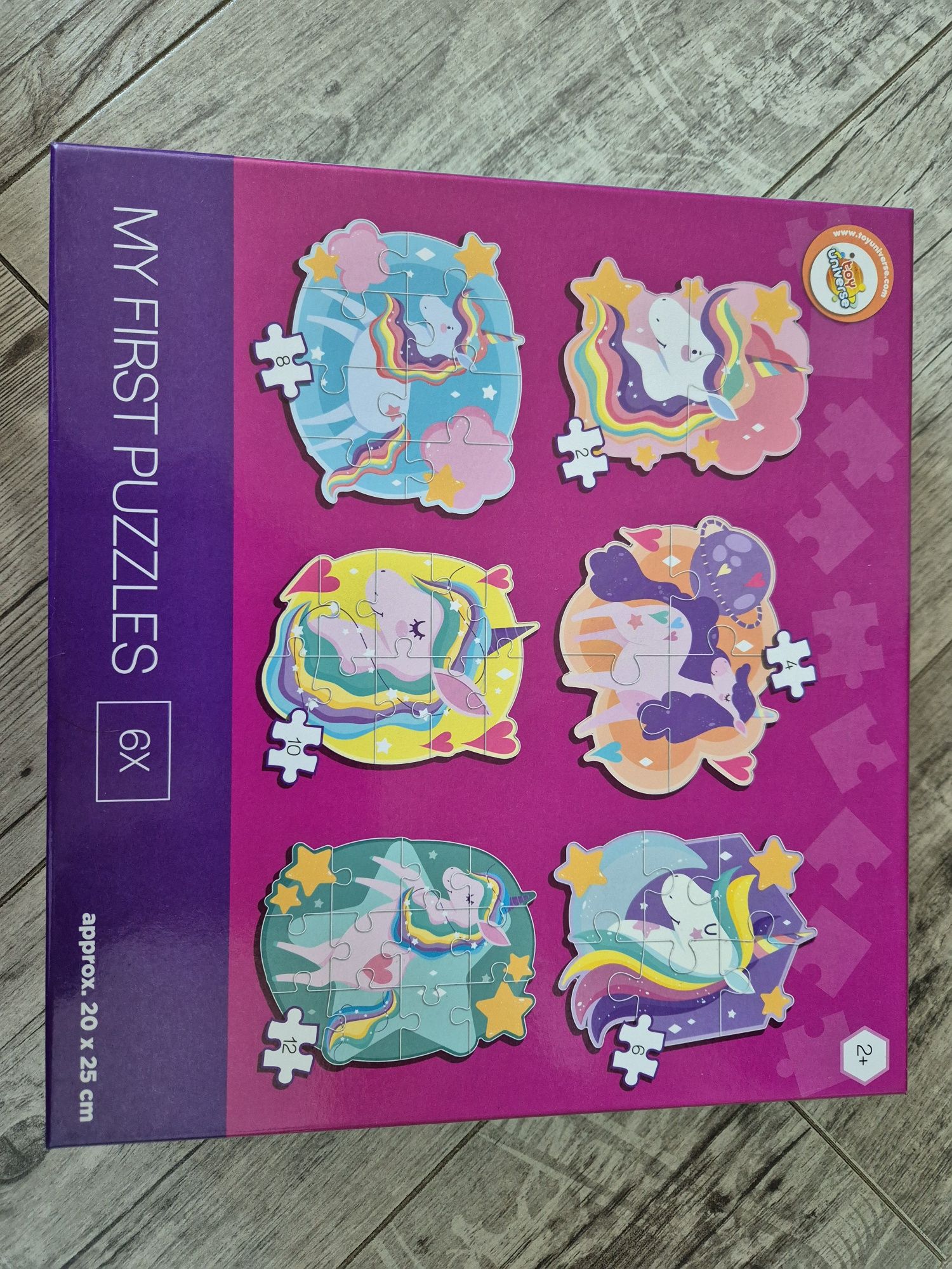 Moje pierwsze puzzle jednorozce