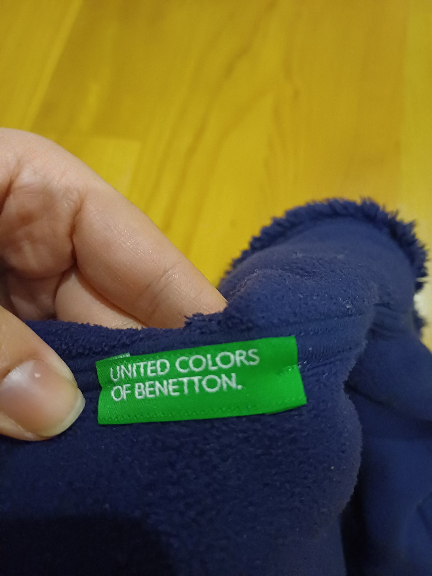 Casaco bebé de pêlo da Benetton