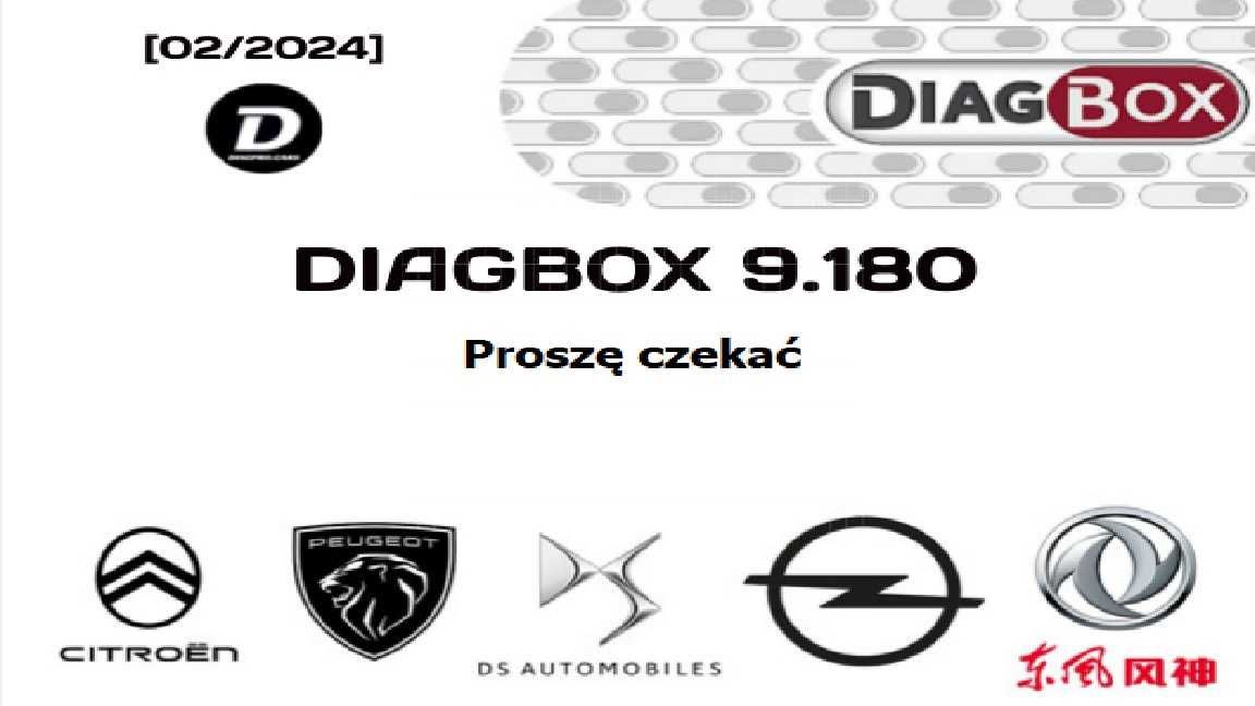 Nowośći!Diagbox v9.180 diagnostyka citroen peugeot bez virtual