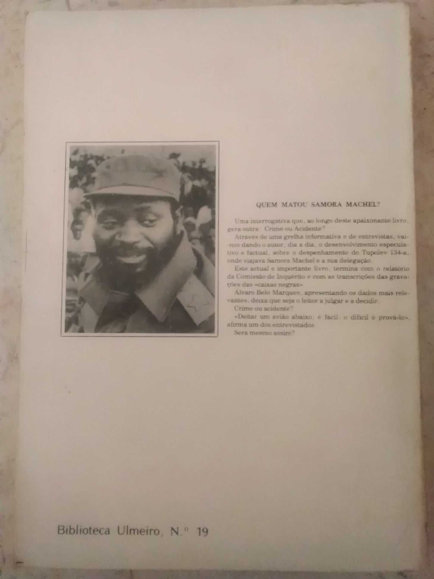 Quem Matou Samora Machel?