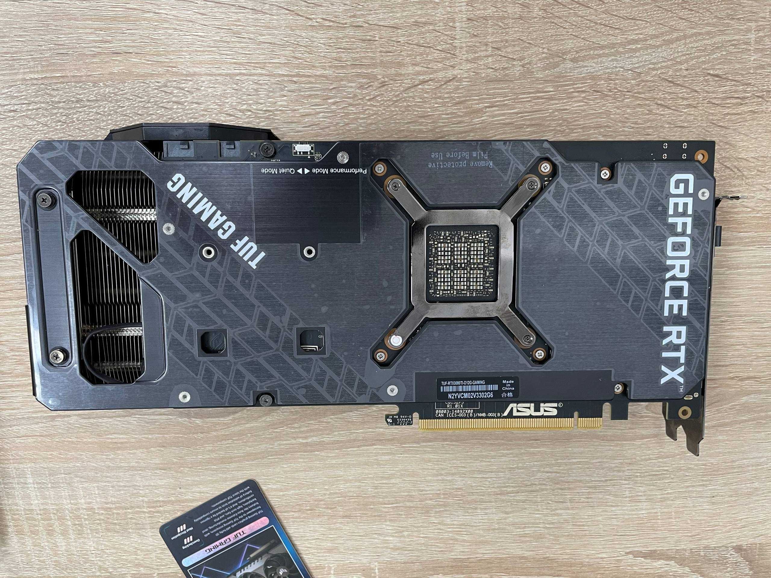 Відеокарта Nvidia RTX 3080TI 12Gb ASUS TUF Gaming  384bit ГАРАНТІЯ