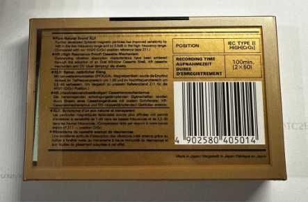 Kaseta magnetofonowa Maxell XL II 100