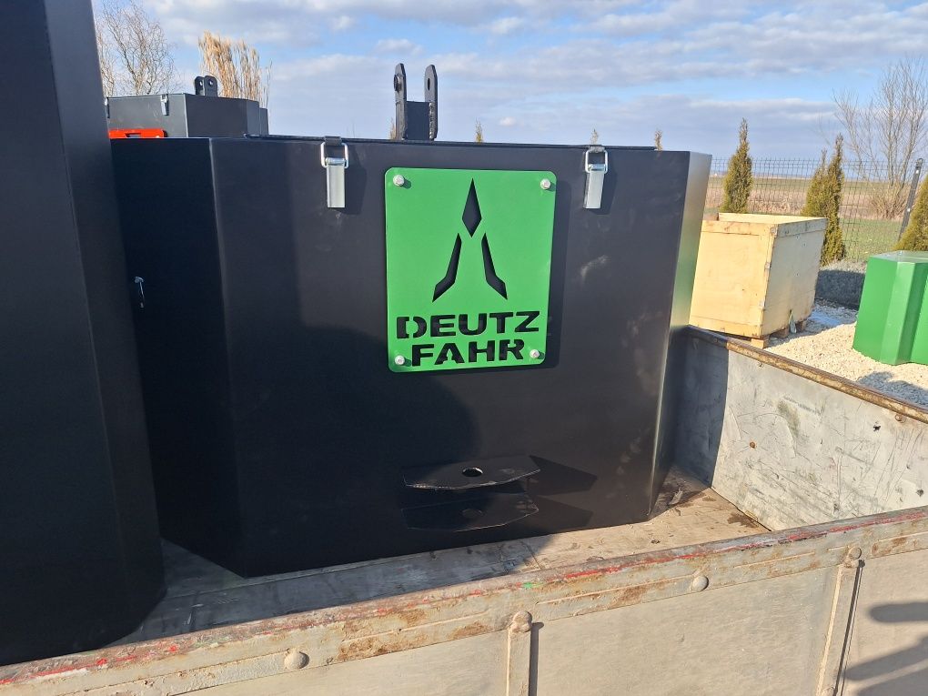 Obciążnik, balast do ciągnika TUZ przód Tył, Wzmacniany, Logo ciągnika
