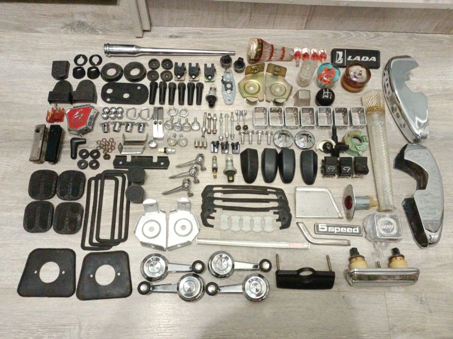 Пластик, хром СССР ваз 2101, 2103, 2106