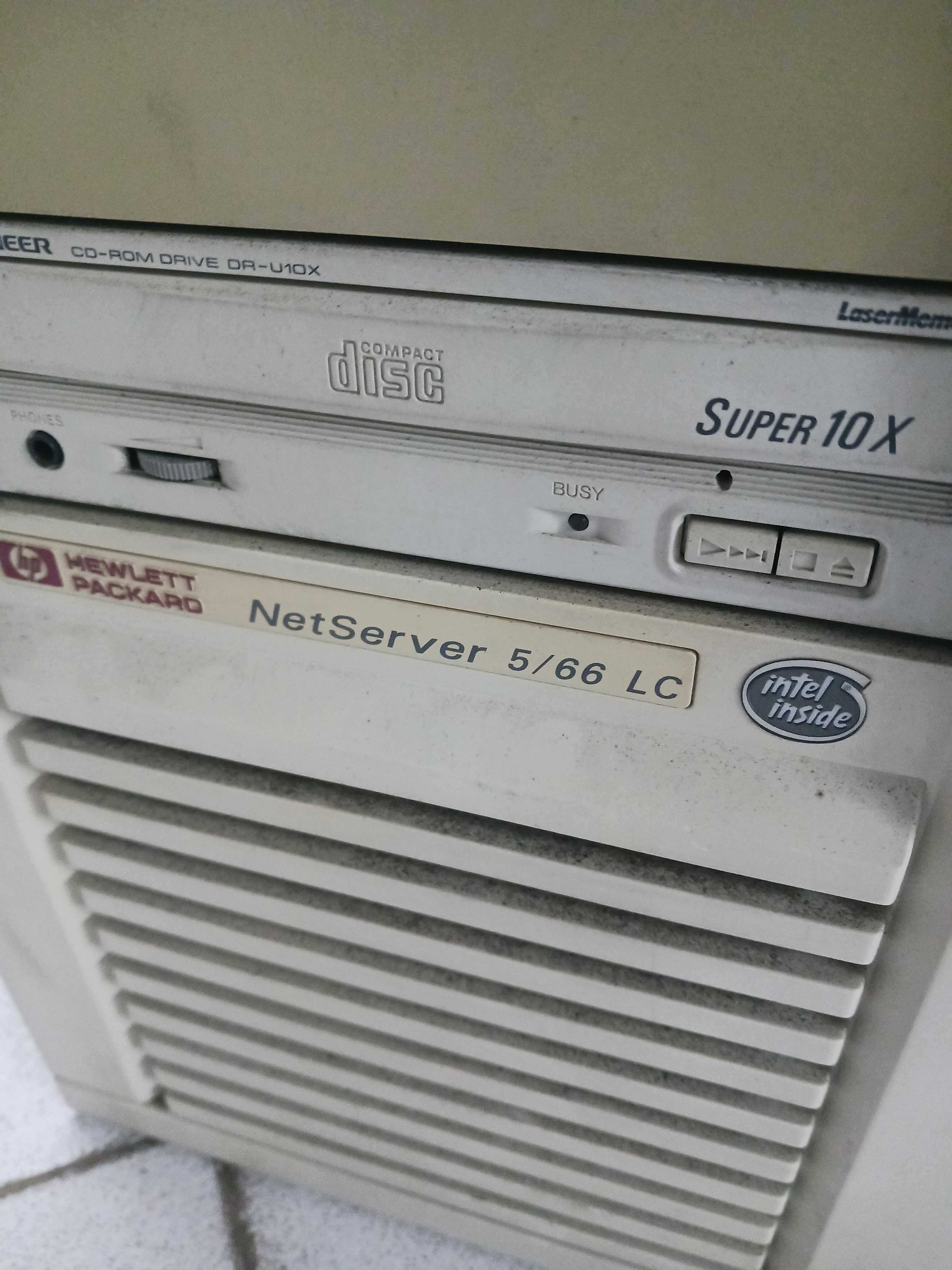 Servidor HP NET SERVER E45 + Servidor 5/60 LC Venda Conj. ou separado