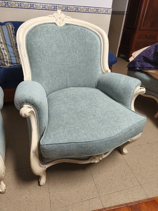 Sofá + 2 cadeirões