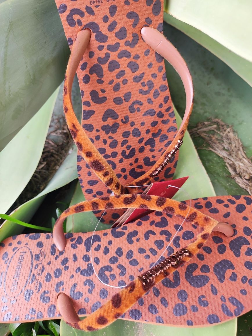 Havaianas novas senhora t39-40 europeu mod Slim Square Velvet