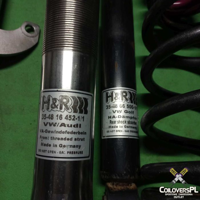 H&R twintube vag pq35 golf 5 6 a3 passat octavia i inne gwintowane