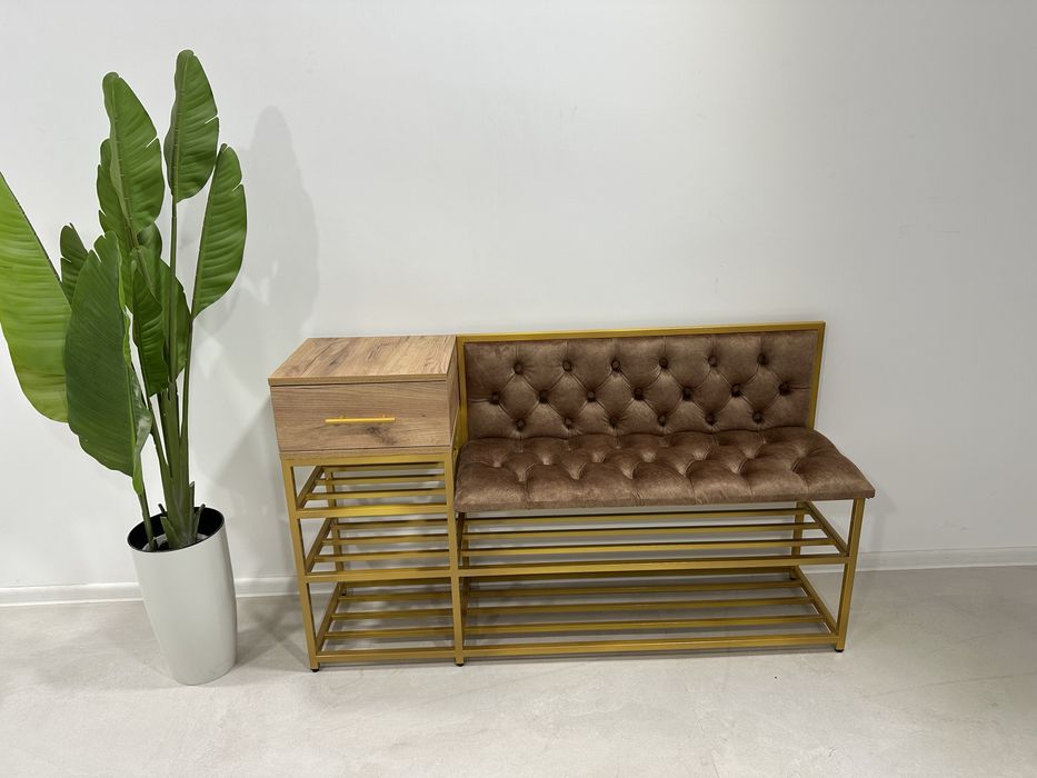 Банкетка з шухлядою консоль вішак пано передпокій коредор