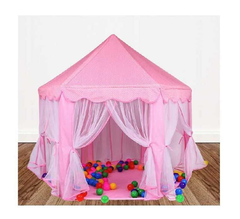 Namiot dla Dzieci Zamek Domek Pałac do Domu Ogrodu Dla Dziewczynki