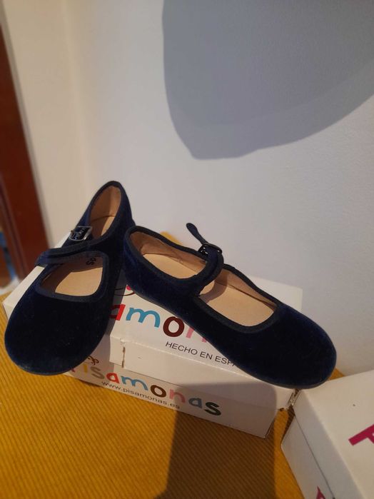 Sapatos sandalias Pisamonas Veludo Criança