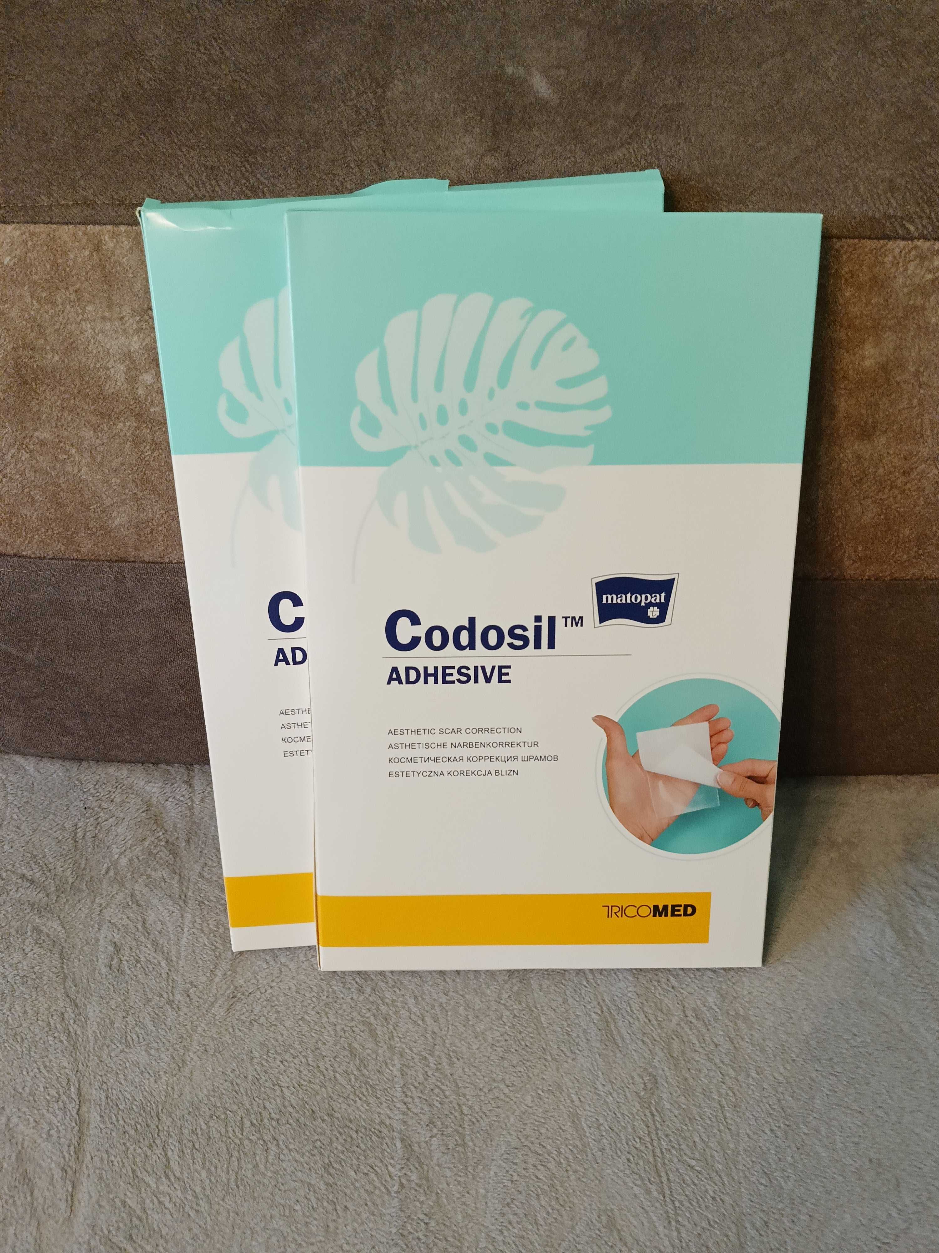 Opatrunek silikonowy codosil adhesive 14x14 cm
