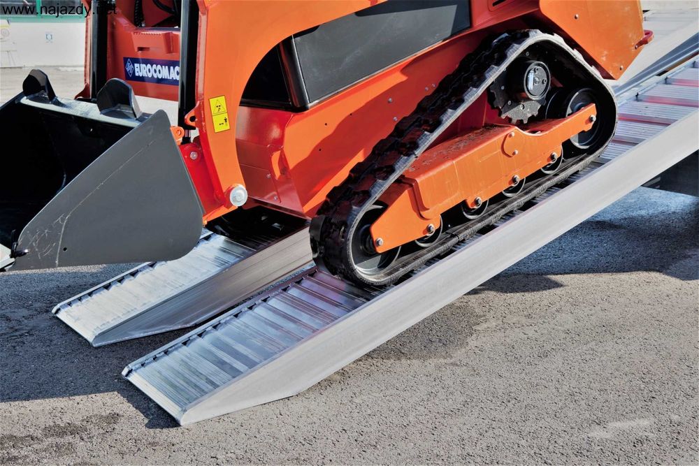 Najazdy Aluminiowe 4m 5,8t Cert. CE/Gwarancja/ Dostawa cały kraj