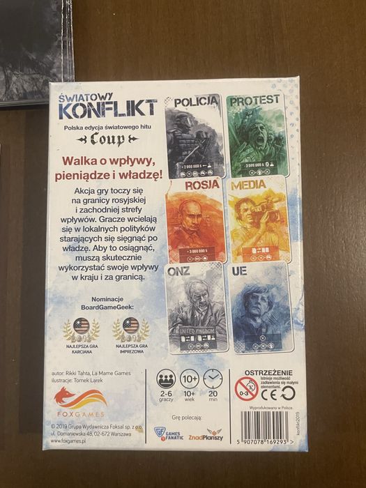 Swiatowy konflikt Coup gra