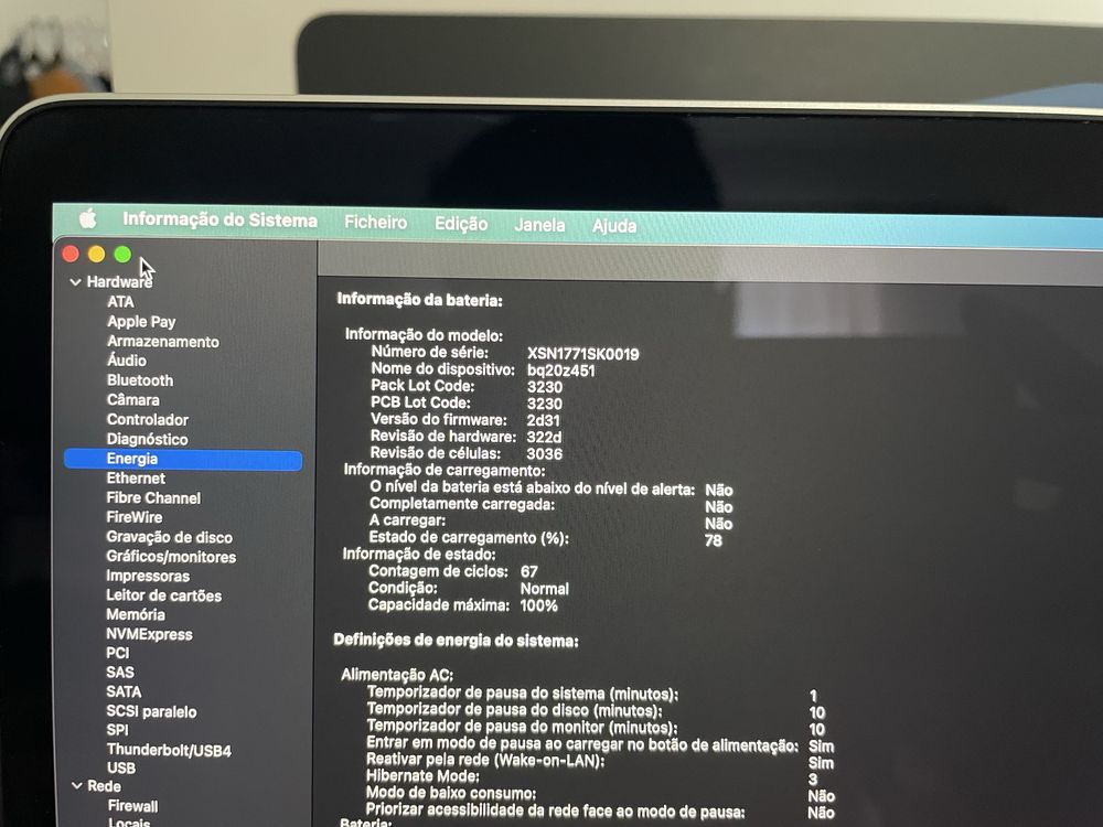 MacBook Pro M1 16GB RAM 256GB SSD