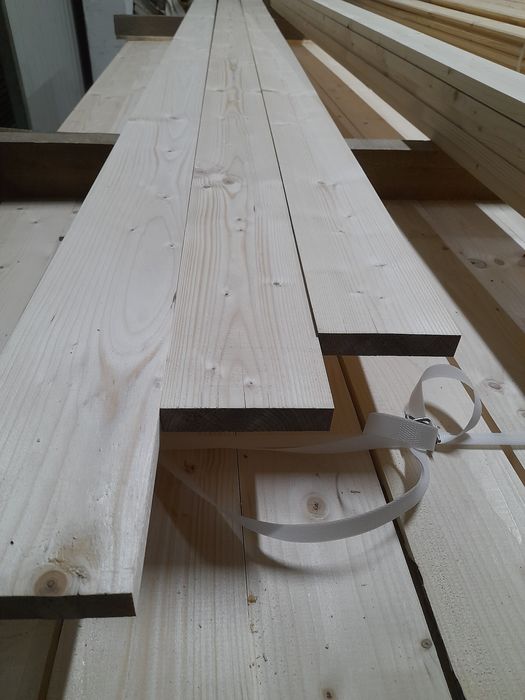 Deska gładka 2x 10,5cm sosna  Listwa na rąbek. Lamele.  Łaty