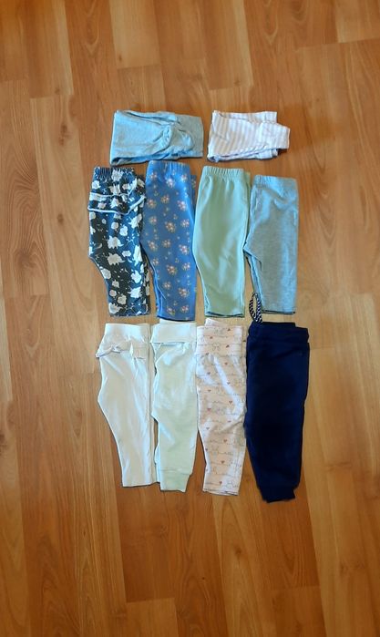 Leginsy różne  firmy 68 dla dziewczynki