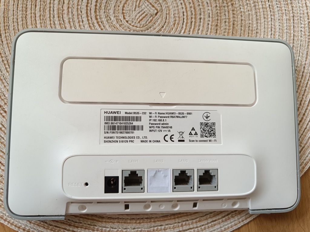 Router Huawei B535-232, Wifi 5G, LTE+, bez Simlocka