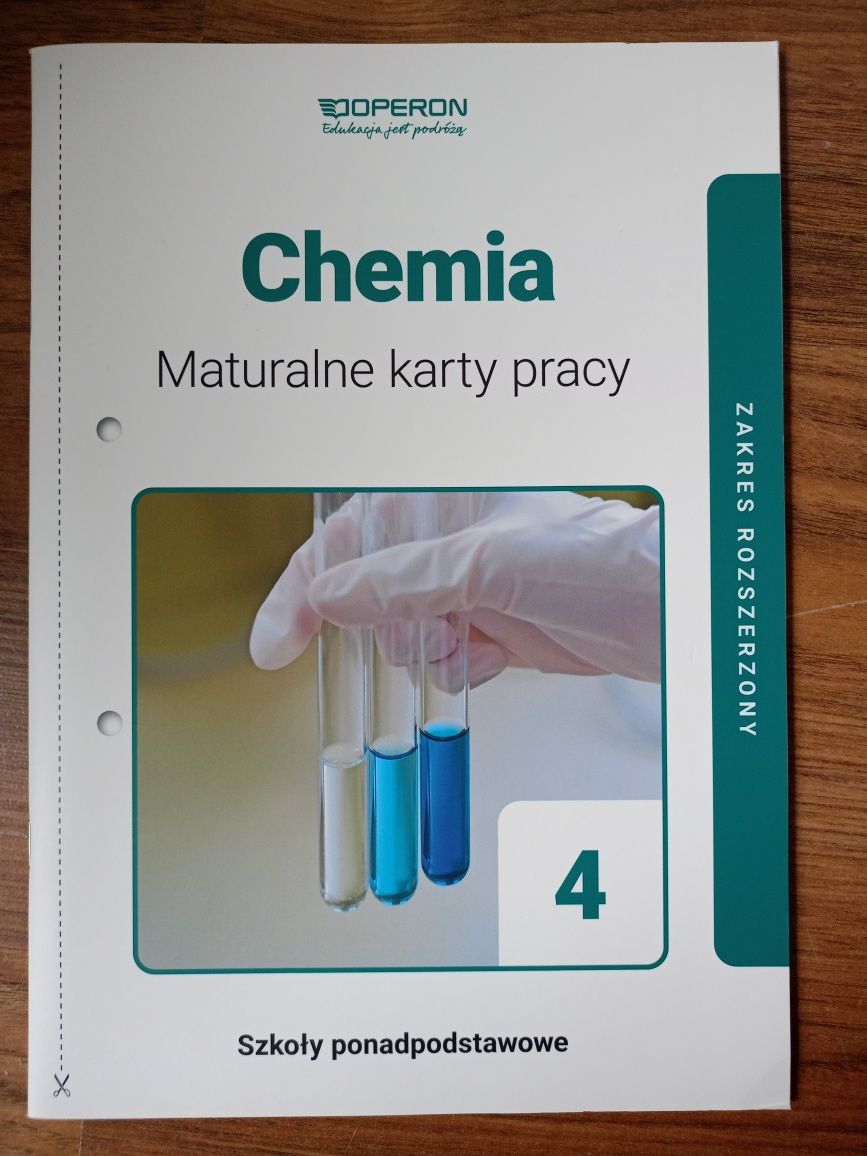 Maturalne karty pracy 4 zakres rozszerzony wydawnictwo Operon