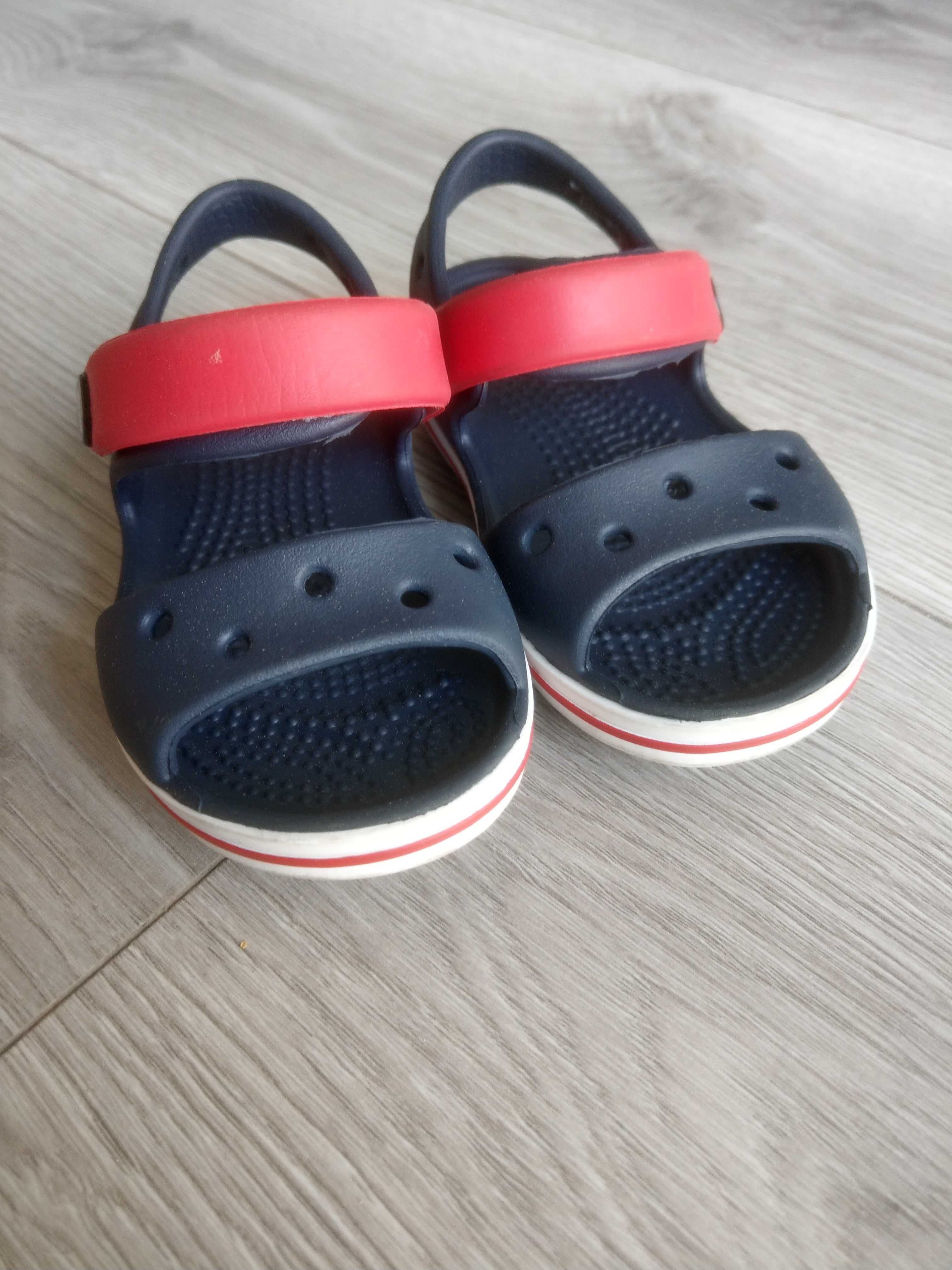 Sandały dziecięce CROCS Crocband rozm. C5 rozm. 20-21 stan idealny