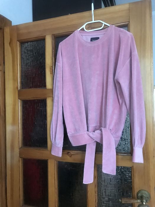 Bluza welurowa Pepe Jeans r. S